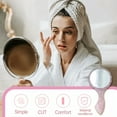 thumbnail image 7 of RAGUPEL Hand Mirrors with Handle,Circle Shaped Mirror 4.7"*2.5"*0.2" Handheld Mirror,Mirror with Flat View Hand Held Mirrors with Handle,Style2, 7 of 7
