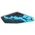 thumbnail image 2 of Lámpara de madera de resina epoxi con forma de buzo grande y ballena jorobada, luces LED de noche para manualidades de mesa, fiestas, bodas, lámpara de escritorio., 2 of 12