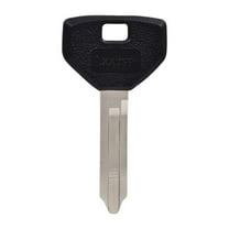Hillman  Automotive Universal Key Blank for 17R1 Double Sided for Chrysler - Black & Silver