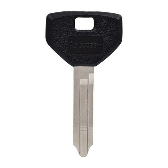 Hillman  Automotive Universal Key Blank for 17R1 Double Sided for Chrysler - Black & Silver