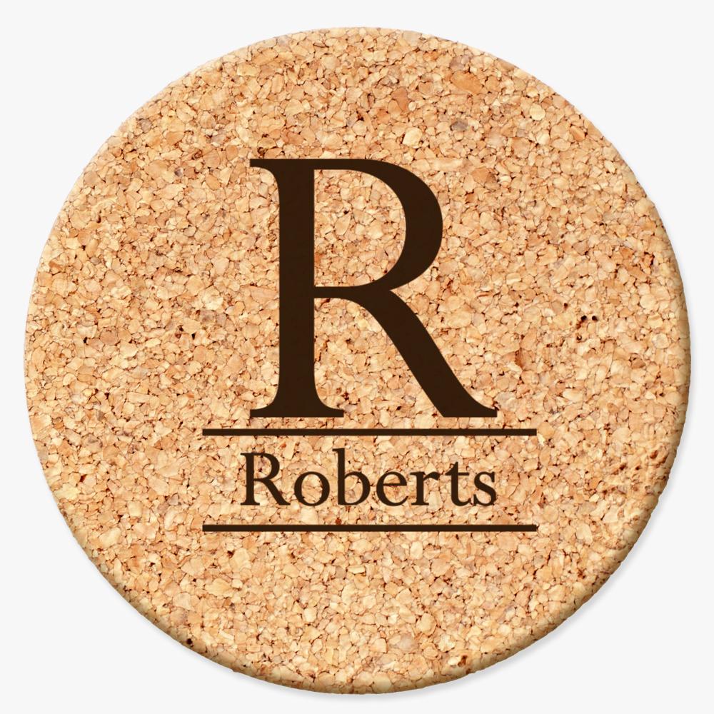 Personalized Cork Coasters Multiple Custom Designs Cork Coasters