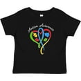 thumbnail image 3 of Inktastic Autism Awareness Heart Ribbon and Puzzle Pieces Boys or Girls Baby T-Shirt, 3 of 5