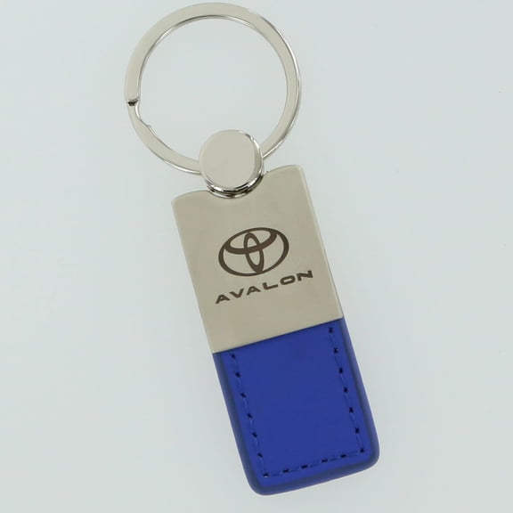Toyota Avalon Leather Key Ring (Blue)