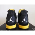 thumbnail image 4 of Ni - ke Ni - ke AIR JORDAN 4 RETRO "THUNDER 2023" BLACK-WHT-TOUR YELLOW SZ 17 [DH6927-017], 4 of 5
