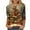 Beige, variant on Christmas 3/4 Sleeve T Shirts for Women Ugly Xmas 3D Graphic Crewneck Tops Funny Family Holiday Casual Dressy Blouses