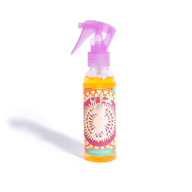 Aclarador de Vello D'Luchi - Loción de Oro Brillo y Luminosidad - Decolorante Vello Corporal 120 ml