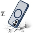 thumbnail image 3 of [PolyBag] For iPhone 16 Plus 6.7 inch Magnetic DEFENSE Transparent Hybrid - Blue, 3 of 3