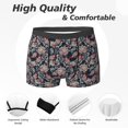 thumbnail image 2 of Mens Underwear - Paisley Pattern No.9025 Breathable Stretch Boxers for Men Athletic Mens Boxer Briefs, 2 of 7