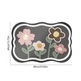 thumbnail image 3 of TIMIFIS Bathroom Rug, Home Decor Diatomite Floor Mat Household Bathroom Absorbent Door Mat Bathroom Diatomite Foot Mat Non Slip Floor Mat Absorbent Drying Mat, 3 of 6