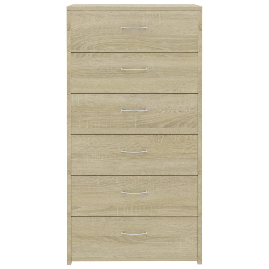 Kepooman Modern Sideboard with 6 Drawers, Buffet Storage Side Cabinet Dresser Organiser for Living Room Kepooman Modern Sideboard with 6 Drawers, Buffet Storage Side Cabinet Dresser Organiser for Living Room