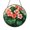 Acrylic 3.5 Inch, variant on Red Geranium Floral Glass Suncatcher Window Decor Cheerful Home Accent Meaningful Gift