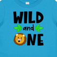 thumbnail image 4 of Inktastic Wild and One Cute Lion Birthday Boys or Girls Baby T-Shirt, 4 of 5