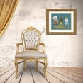 thumbnail image 3 of Vess, June Erica 24x20 Gold Ornate Wood Framed with Double Matting Museum Art Print Titled - Vintage Bathing Beauties II, 3 of 4
