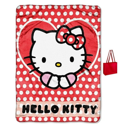 Hello Kitty Plush Throw Blanket, Gift Blanket, Cat Blanket ...