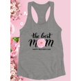 thumbnail image 3 of The Best Mom Racerback Tank Women -Image by Shutterstock, Female Medium, 3 of 4