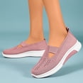 thumbnail image 2 of ibiyuan Orthopedic Walking Shoes for Women Adjustable Upper Walking Shoes for Women Mesh Knitted on Shoes for Women Sneakers Lightweight Hands-Free Womens Mary Jane Shoes Sports Shoes, 2 of 8