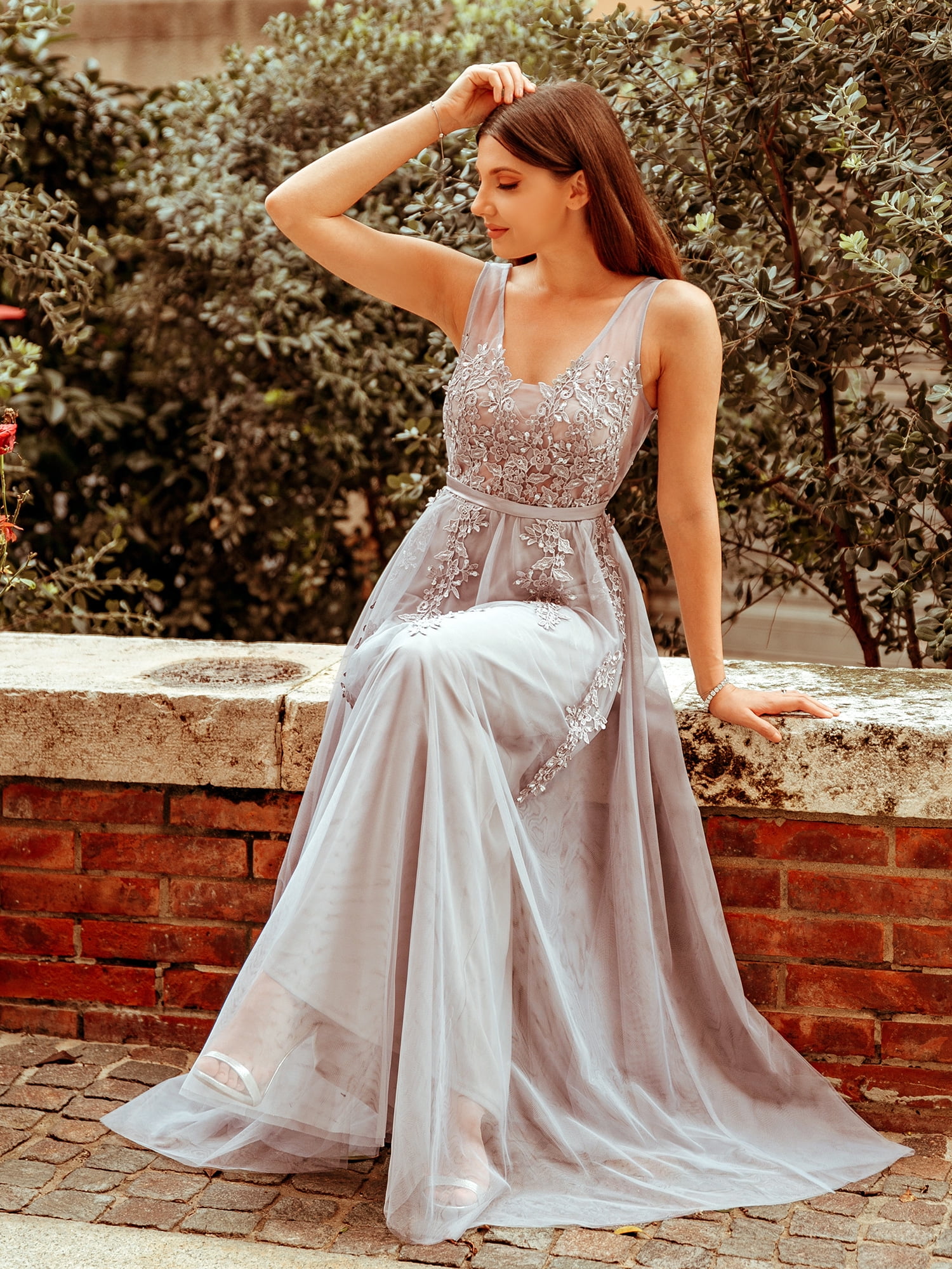 pretty grey dresses