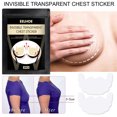 thumbnail image 1 of Neinkie 2Pcs/Bag Gather Chest Tape Soft Effective Beautify Breathable Comfortable Beauty Tool Thin Invisible Transparent Chest Sticker for Women, 1 of 8