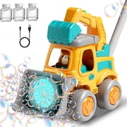 JoyStone Automatic Bubble Machine Toys for Toddlers, Push & Handheld Bubble Lawn Mower with Lights,… — $17.98 (49% off)