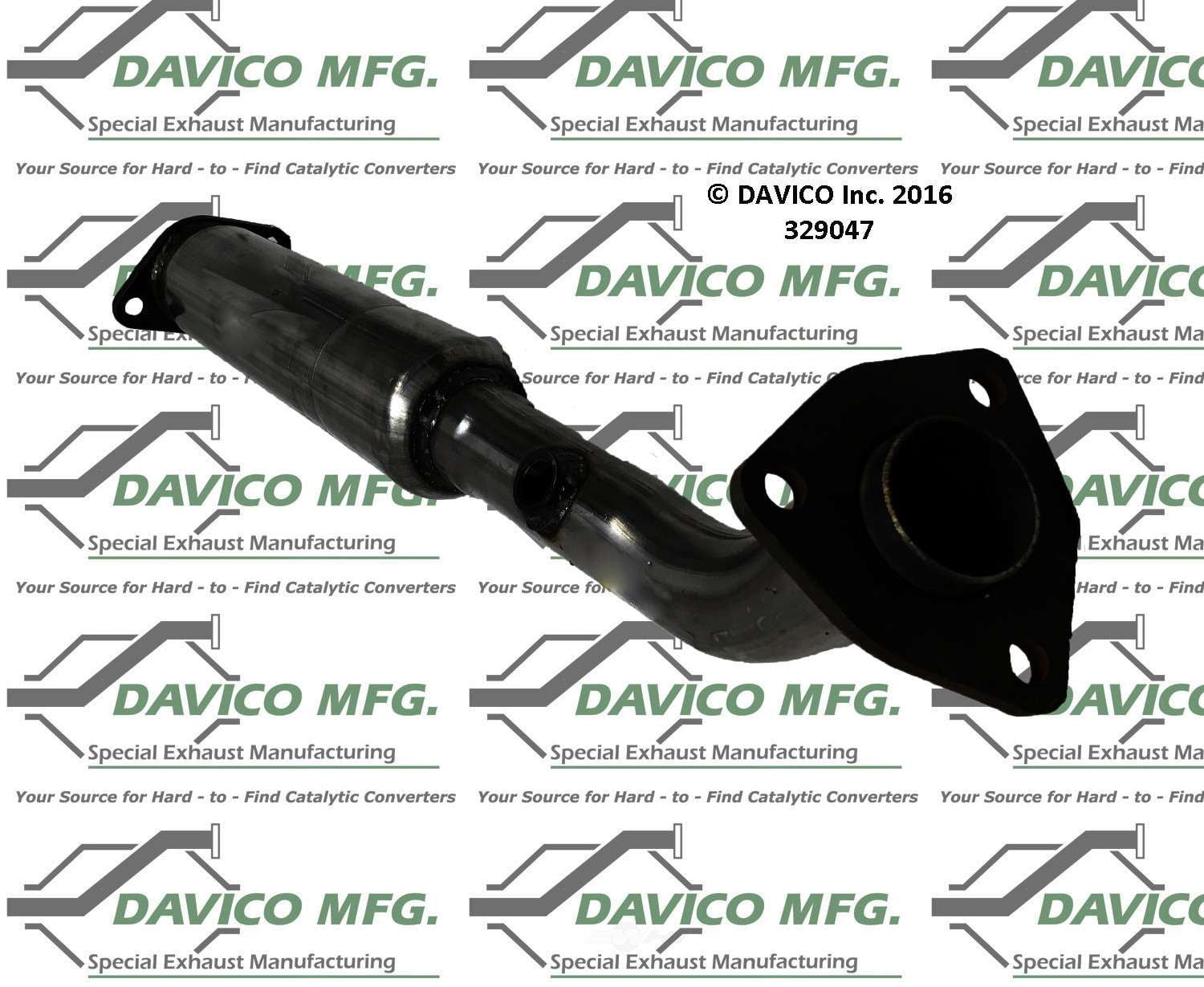 Davico Mfg 329047 Exact-Fit Exhaust Pipe