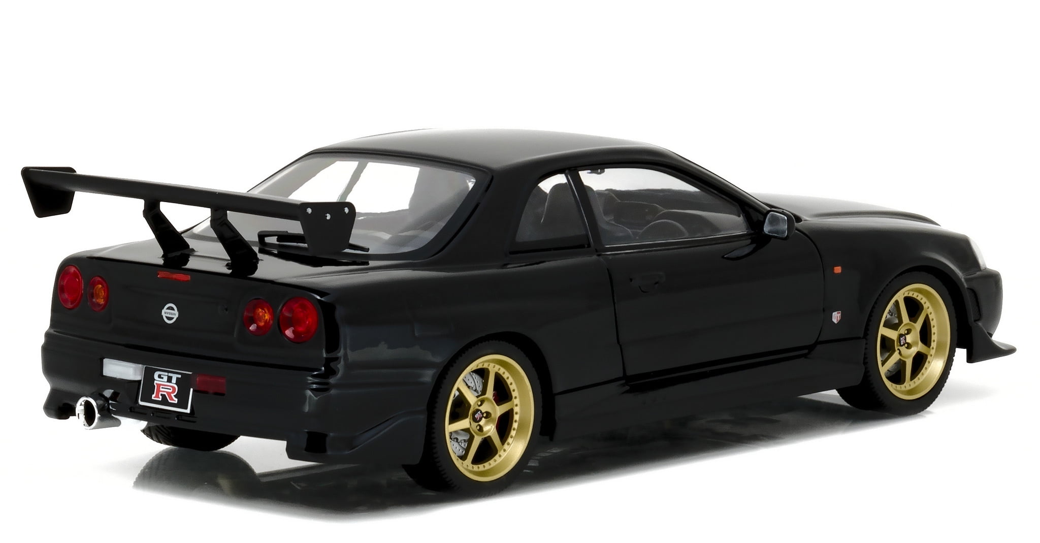 Greenlight 1999 Nissan Skyline Gt R R34 Black Walmart Com Walmart Com