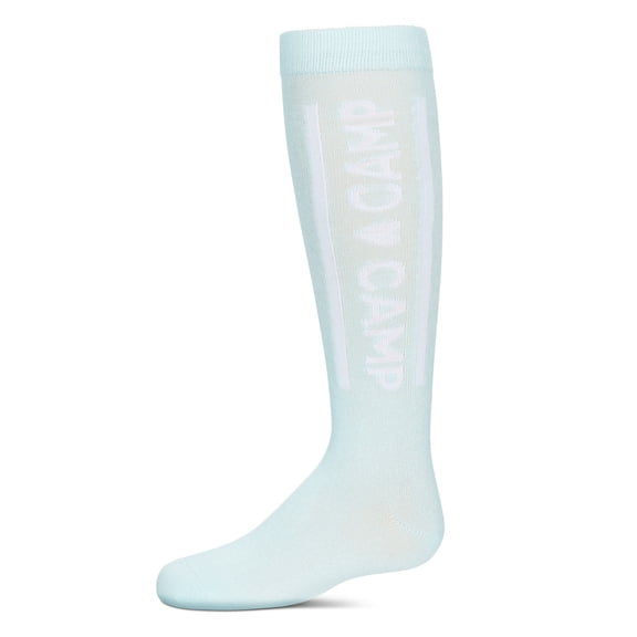 MeMoi Camp Love Knee High Socks - Girls - Female, 14, Blue