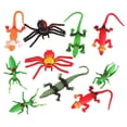 thumbnail image 1 of 10 piezas de juguete de araña artificial para decoraciones de Halloween, 1 of 3