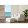 thumbnail image 6 of Oversized Chair And A Half Slipcovered, Comfortable Armchair with Throw Pillows, Washable Fabric, Living Room Accent Chair, 6 of 8