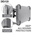 thumbnail image 2 of Outdoor TV Cover DIDADI Waterproof Weatherproof TV Cover with Zipper Open  600D Oxford Heavy Duty TV Protector Dustproof  TV Screen Covers for 52-55  inch LED, LCD, OLED Flat Screen TVs, 2 of 8