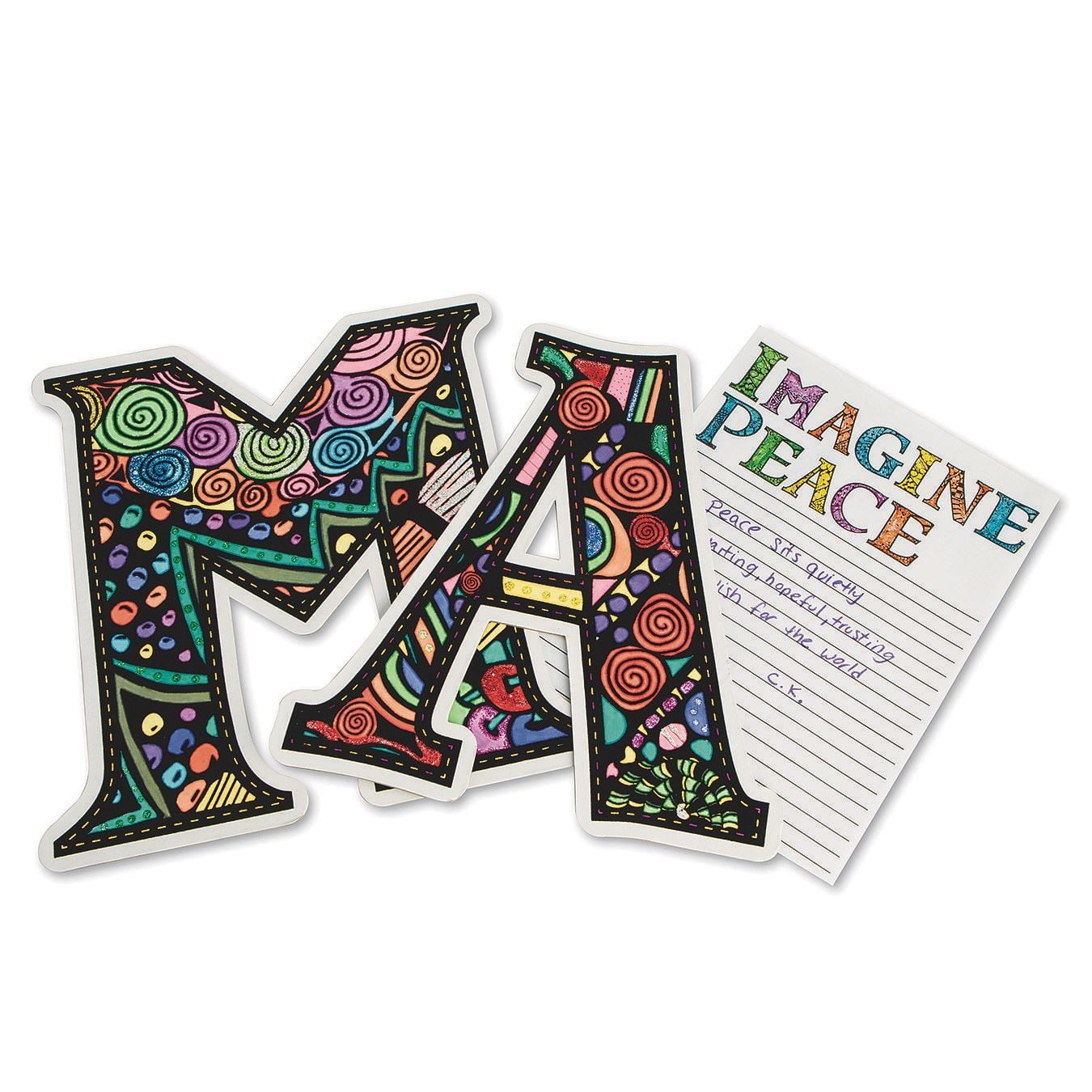 Imagine Peace Collaborative Velvet Craft Kit