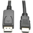thumbnail image 2 of DisplayPort 1.2 to HDMI Active Adapter Cable, DP with Latches to HDMI (M/M), UHD 4K x 2K/1080p, 6 ft., 2 of 2