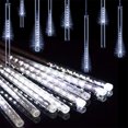 thumbnail image 4 of Lámpara colgante de árbol de luz de lluvia de meteoritos con control remoto de 10 piezas (blanco) Ndcxsfigh Nuevos Originales, 4 of 8