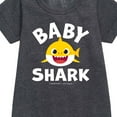 thumbnail image 2 of Baby Shark - Toddler And Youth Girls Fleece Dress, 2 of 5