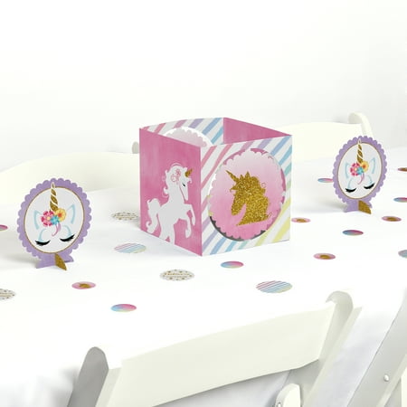 Rainbow Unicorn Magical Unicorn Baby  Shower or Birthday  
