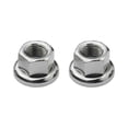 thumbnail image 1 of Axle Lock Nut Set, M9 M10 Flange Fastening Screw for Bicycle Front and Rear Wheel Hub, Flower Drum Locknut Accessory, 1 of 3