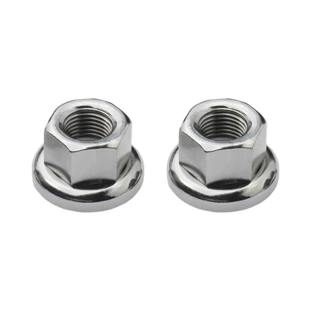Axle Lock Nut Set, M9 M10 Flange Fastening Screw for Bicycle Front and Rear Wheel Hub, Flower Drum Locknut Accessory