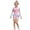 Pink12, variant on RUTAYY Girls Swimwear Long Sleeve Rash Guard Swimsuit With Flounce Hem For Beach Summer Swimming Sun 2-12 Years Pool Resort Beachwear, 2-3 Years