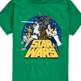 thumbnail image 3 of Star Wars - Luke Skywalker and Friends Retro - Toddler And Youth Short Sleeve Tee, 3 of 5