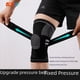 thumbnail image 1 of Rodilleras deportivas con soporte de resorte de compresión de silicona para rodillas, rodilleras anticolisión para correr y baloncesto, 1 of 4
