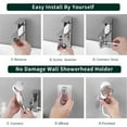 thumbnail image 3 of Pet shower Attachment for Bathtub Faucet , Sink Faucet Sprayer Hose Attachment -White, 3 of 7