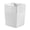 White-Large Cube 17L, variant on Curver Set Of 6 Medium 12l Jute Decorative Plastic Organization And Storage Baskets - Bins For Home Office Closet Shelves Kitchen Pantry All Bedroom Black