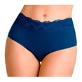 thumbnail image 1 of Pantaleta Berlei para Mujer, Completa Banda de Encaje Azul Talla G, 1 of 4
