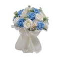 thumbnail image 2 of Accesorio de fotografía floral romántico para arreglos de boda y novias para vacaciones azul, 2 of 9