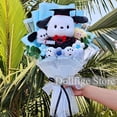 thumbnail image 3 of Dibujos Animados My Melody Kuromi Cinnamoroll con sombreros de graduación ramo de Sanrio hecho a mano Anime Día de San Valentín graduación niñas regalo, 3 of 4