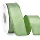 thumbnail image 1 of Cinta Satinada Alambre Sage Verde de 3.8 cm Ribbli para Envolver Regalos, Guirnaldas, Decoración de Árbol y Manualidades en Casa - 20 Yardas Continuas, 1 of 4