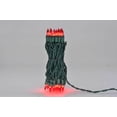 thumbnail image 3 of Brite Star 100 Count Mini String Christmas Lights, Red - 22 feet Indoor/Outdoor Christmas Tree Lights with Green Wire, 3 of 8