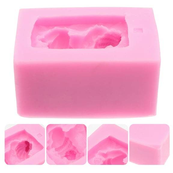 WHAMVOX Small Silicone Mold Chocolate Decoration Mold Baby Pink