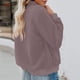 thumbnail image 3 of Chaquetas y abrigos casuales de manga larga sin capucha Suéter de terciopelo de moda de color sólido para mujer Chaqueta/chaqueta casual con capucha de manga larga Chaqueta/chaqueta casual con capucha, 3 of 6