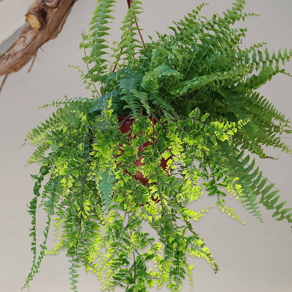 UPOUART 2-Pack Greenery Hanging Plants Faux Realistic Texture Decorative PE Vines for Indoor Outdoor Use