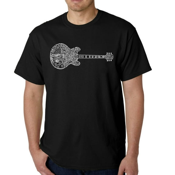LA Pop Art Men's Word Art T-Shirt - Blues Legends